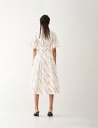 PALOMA DRESS - OFF WHITE view 3