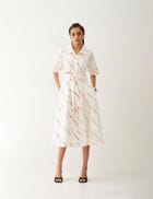 PALOMA DRESS - OFF WHITE view 4