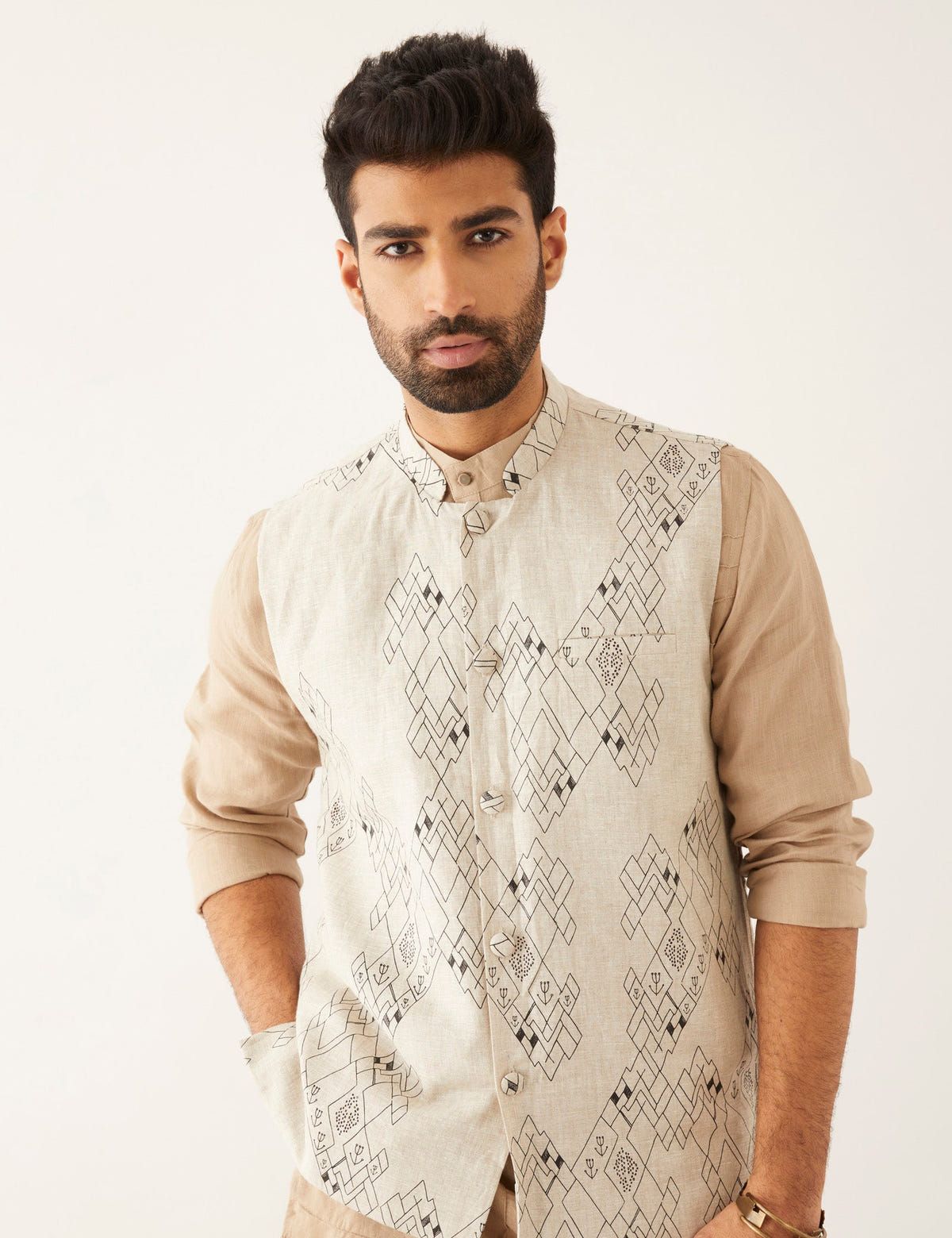 VILLAGE BANDI LOOK- IVORY - image 5