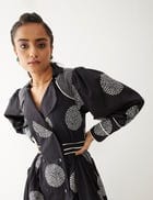 BLAIR DRESS - BLACK view 5