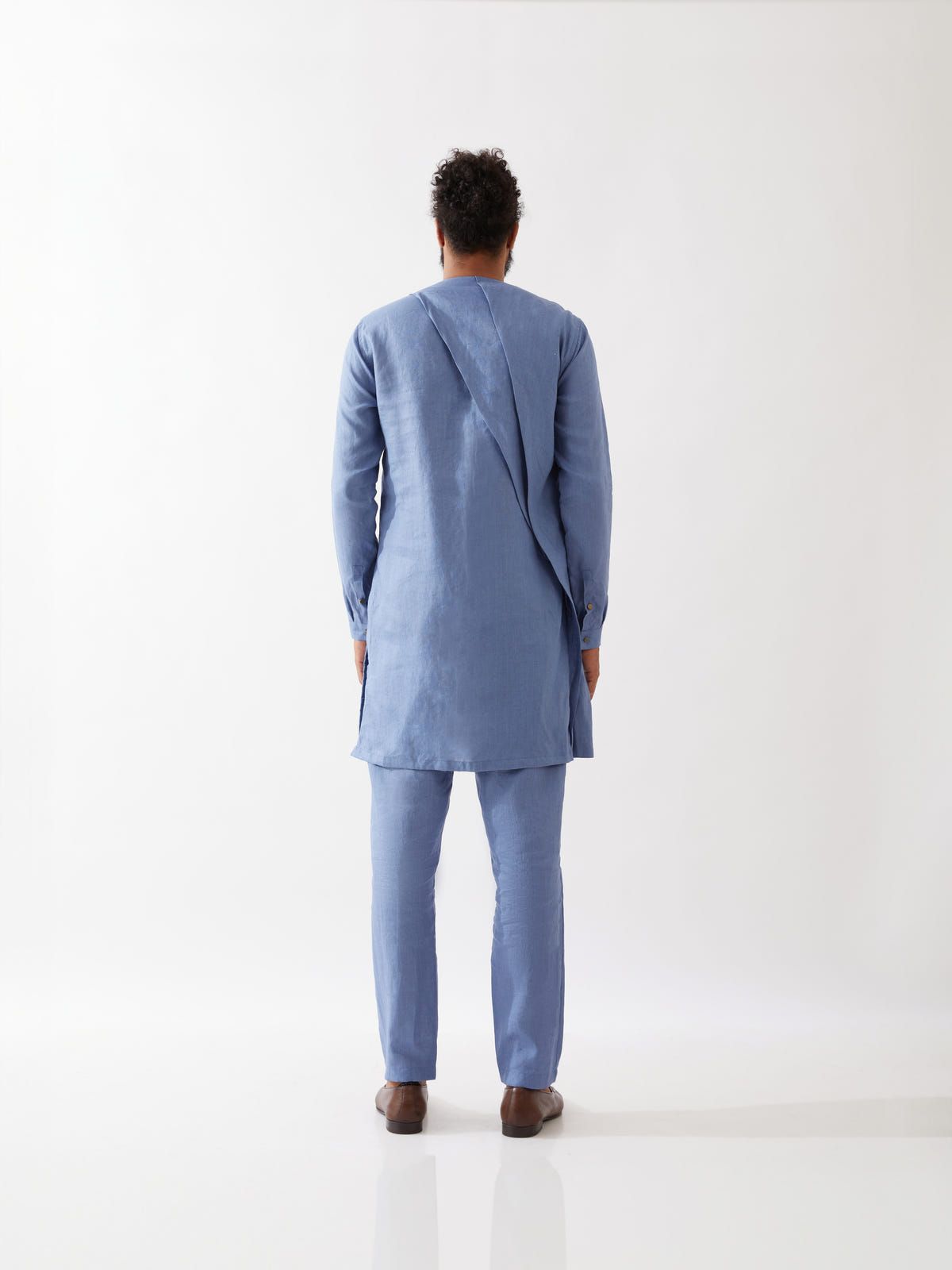 JOSE KURTA SET - BLUE - image 4