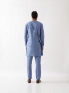 JOSE KURTA SET - BLUE view 4