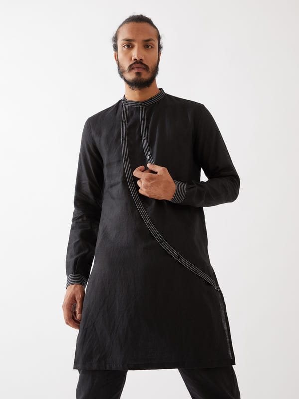 SON OF A NOBLE - SNOB — WAYLON KURTA - BLACK