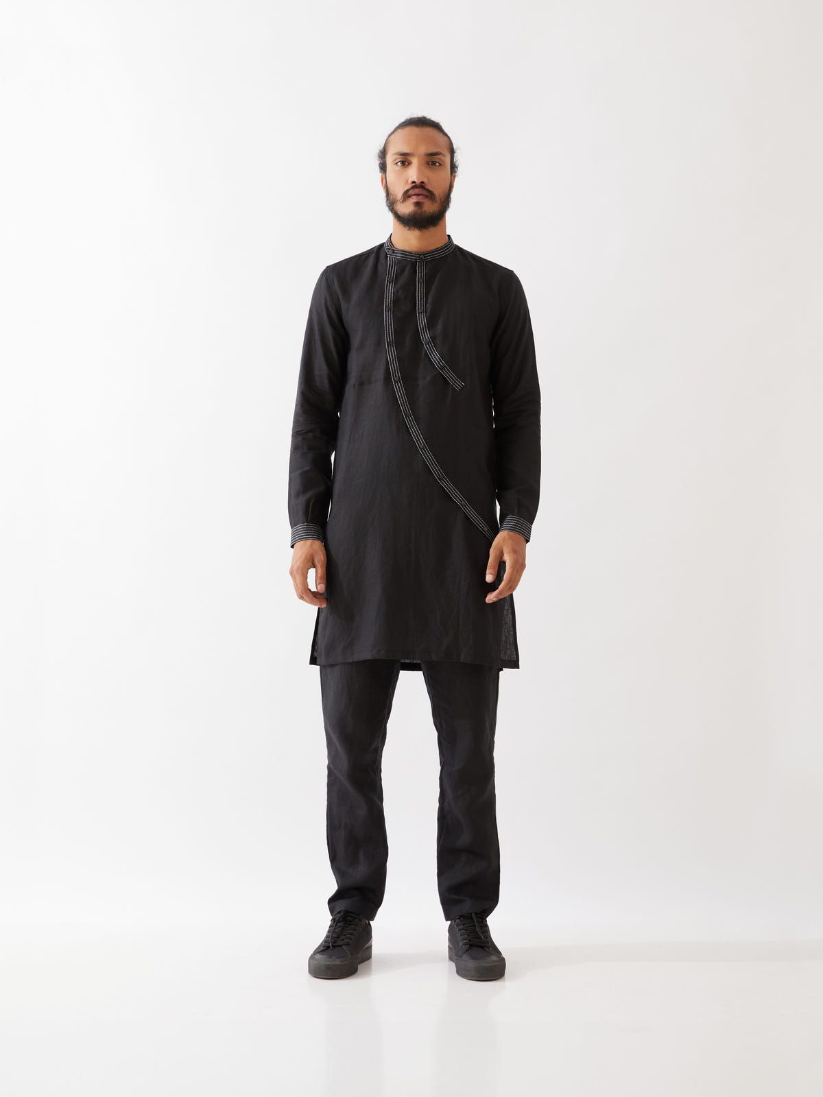 WAYLON KURTA - BLACK - image 2