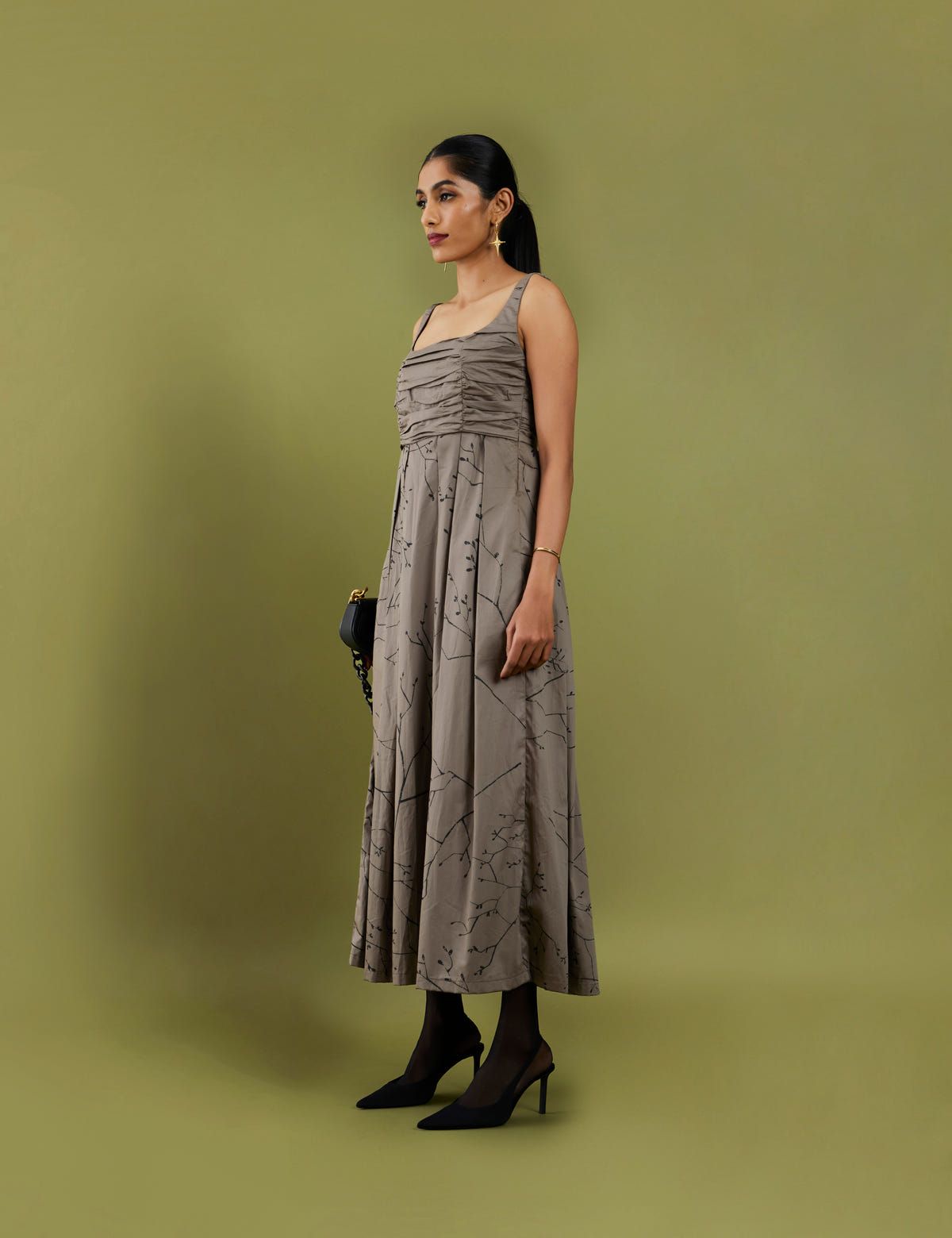 KELLY DRESS - ASH GREY - image 2