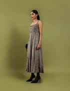 KELLY DRESS - ASH GREY view 2