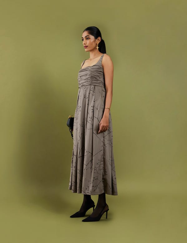 SON OF A NOBLE - SNOB — KELLY DRESS - ASH GREY