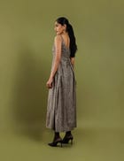 KELLY DRESS - ASH GREY view 3