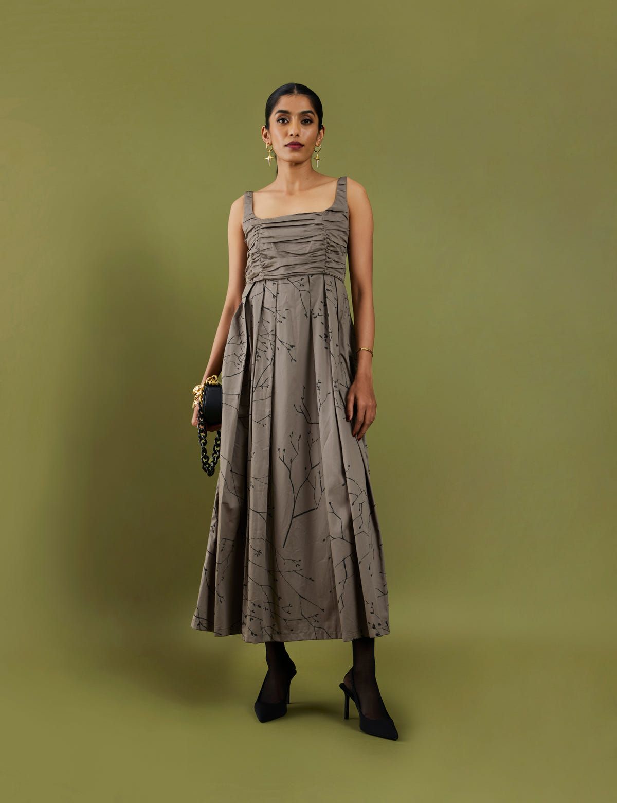 KELLY DRESS - ASH GREY - image 4