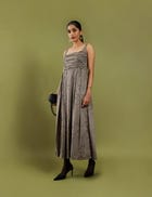 KELLY DRESS - ASH GREY view 5
