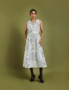 KAMA DRESS - OFF WHITE view 1