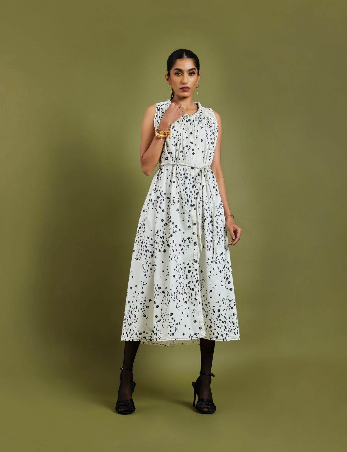 KAMA DRESS - OFF WHITE - image 3