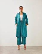 NOEL JACKET - TEAL view 2