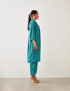 NOEL JACKET - TEAL view 3
