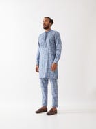 ACE FLORA KURTA - BLUE view 3