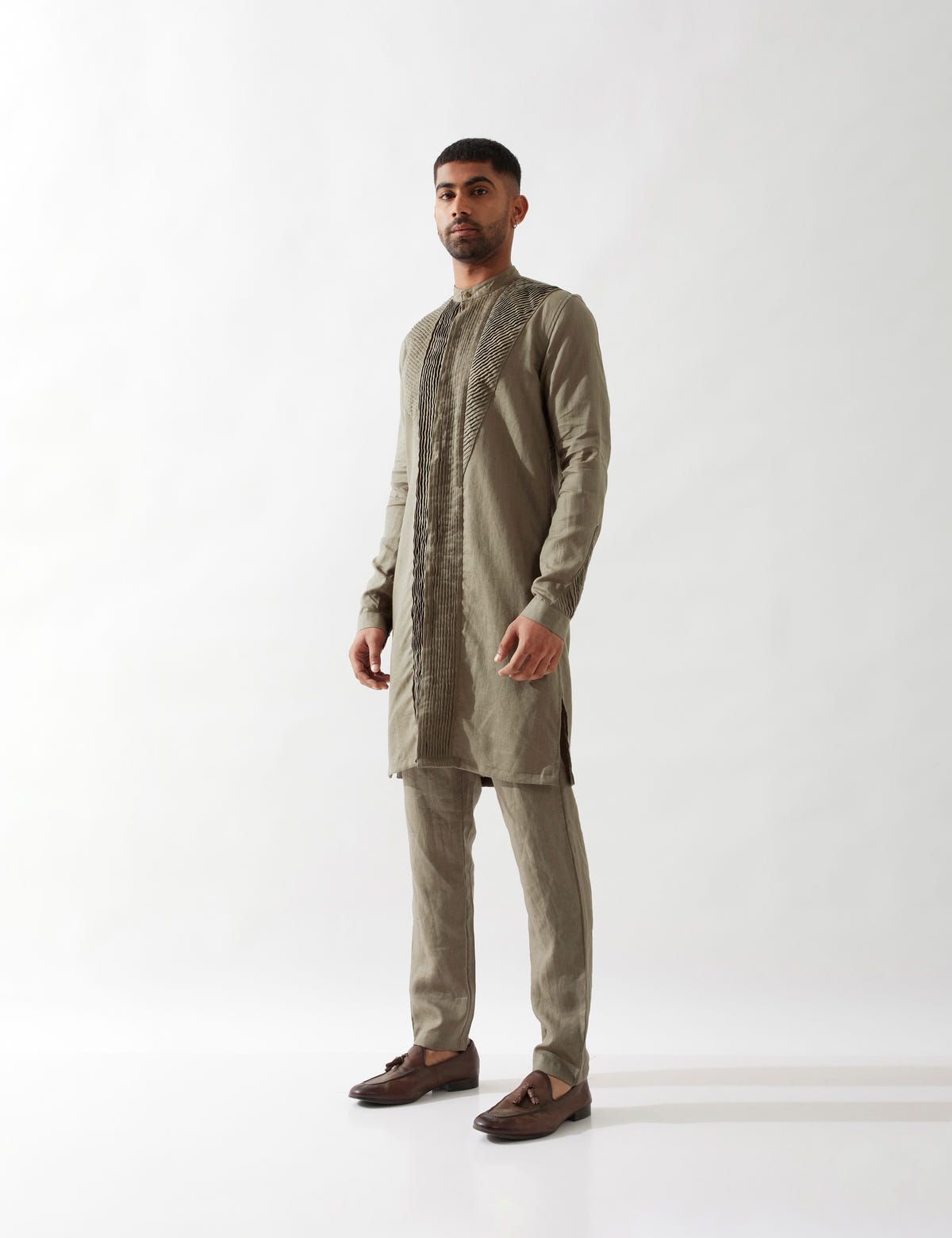 GILL KURTA - OLIVE - image 3