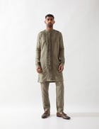 GILL KURTA - OLIVE view 6
