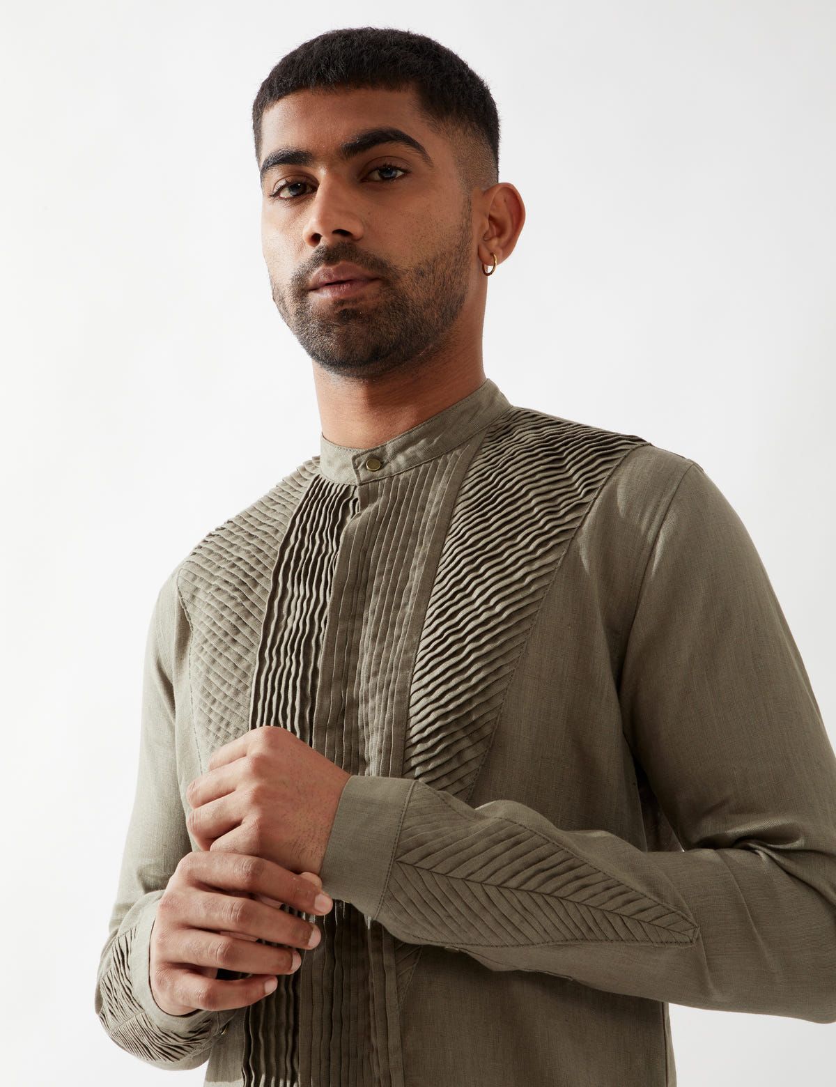 GILL KURTA - OLIVE - image 8