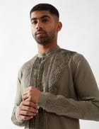 GILL KURTA - OLIVE view 8