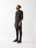 CARSON METEOR KURTA - BLACK view 3