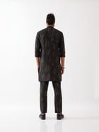 CARSON METEOR KURTA - BLACK view 4