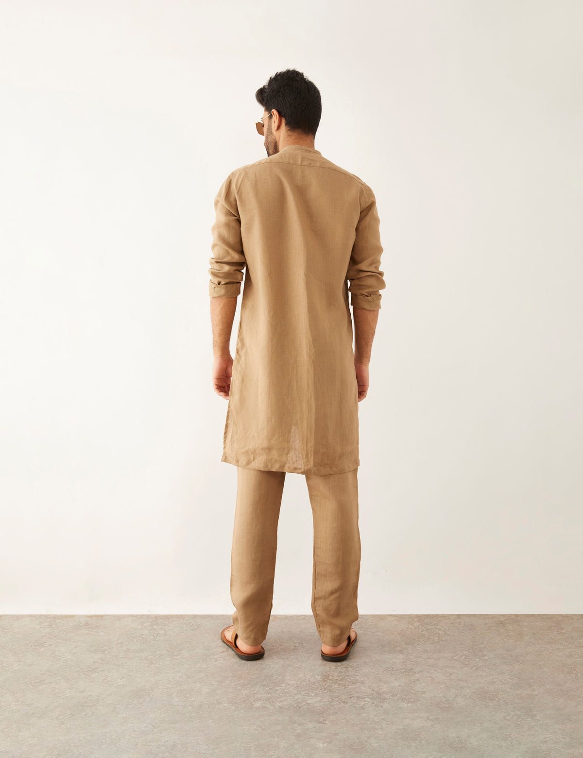 DRISS KURTA SET- KHAKI - image 3