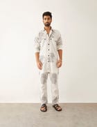 CAI BINARY KURTA - WHITE view 2