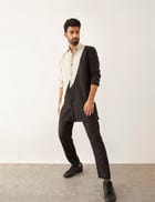 RIAD SHIRT SET - BLACK view 1