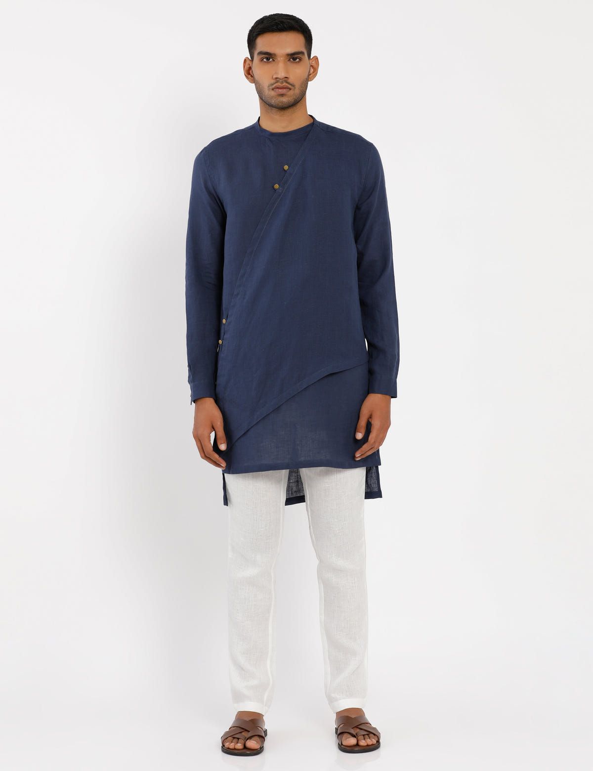 LIAM KURTA SET- NAVY - image 2