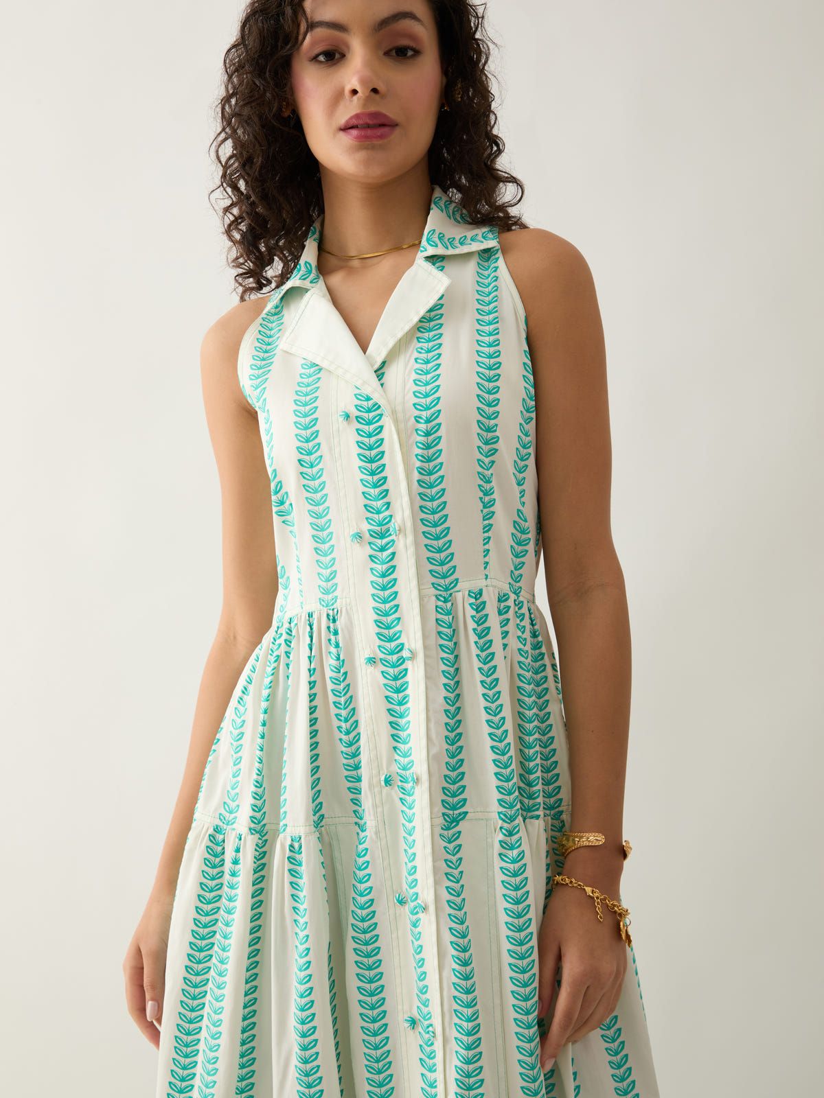 LIAM DRESS - OFF WHITE - image 4