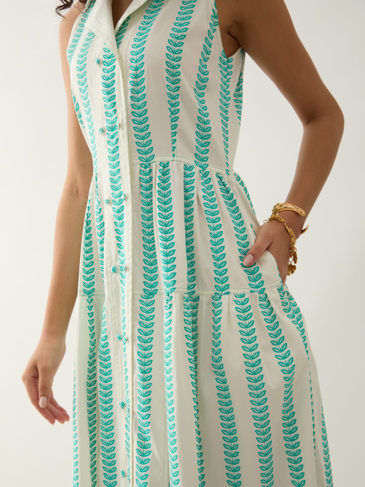 LIAM DRESS - OFF WHITE - image 5