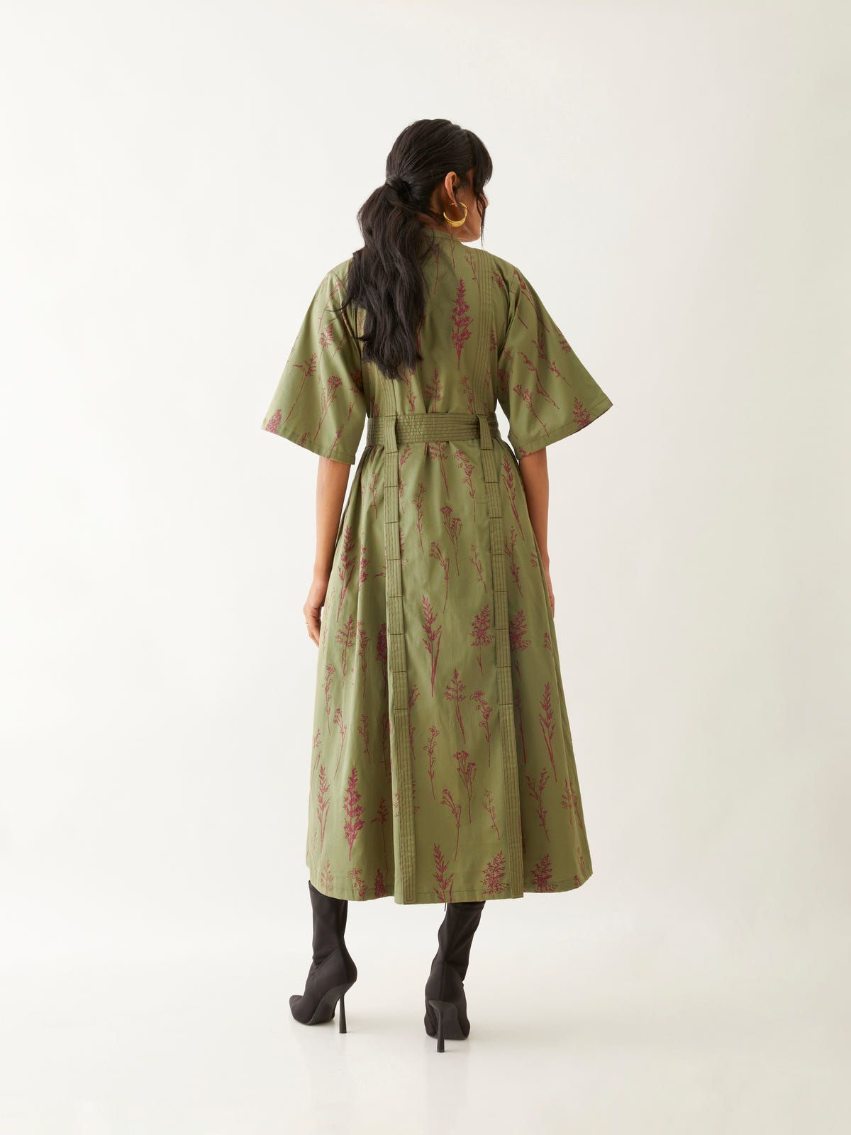 MALTA DRESS - SAGE - image 3