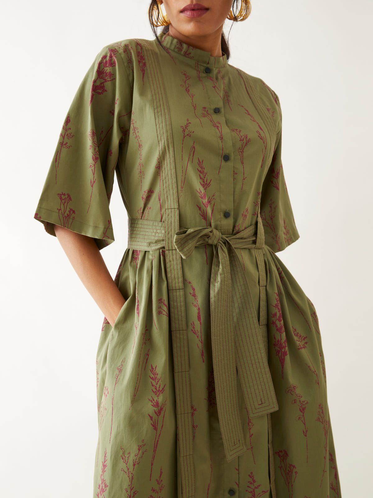 MALTA DRESS - SAGE - image 4