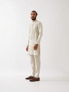 LOGAN KURTA SET - IVORY view 3