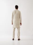 LOGAN KURTA SET - IVORY view 4