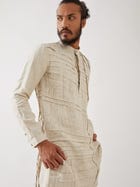 LOGAN KURTA SET - IVORY view 6