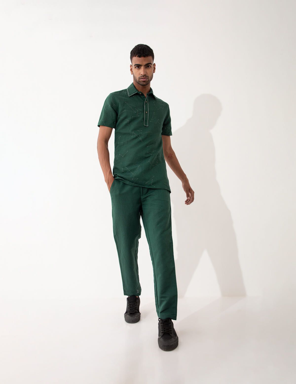 FENTER DOTO TO DOT SHIRT SET - GREEN - image 7