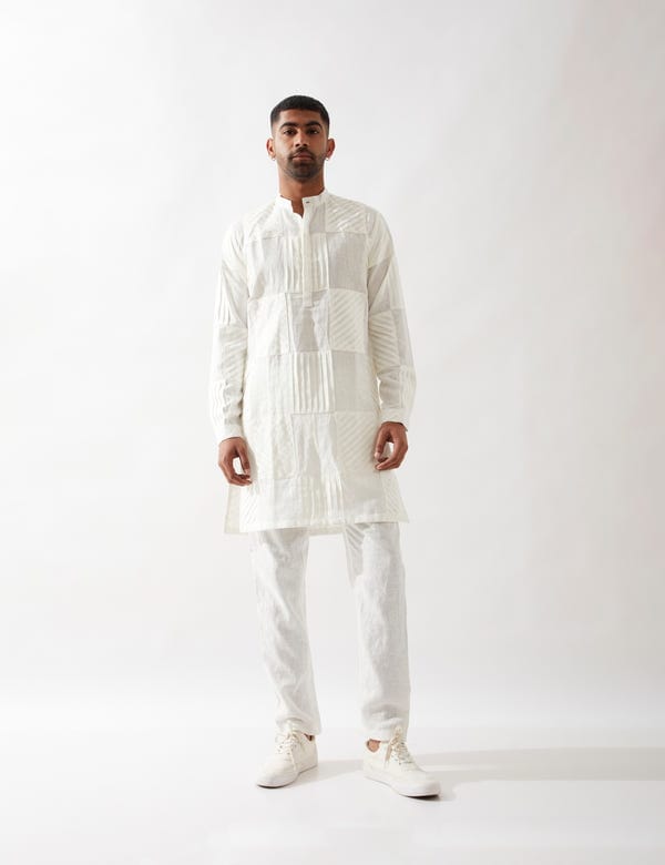 SON OF A NOBLE - SNOB — EZRA KURTA - WHITE