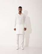 MORGAN KURTA SET - WHITE view 2