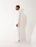 MORGAN KURTA SET - WHITE view 4