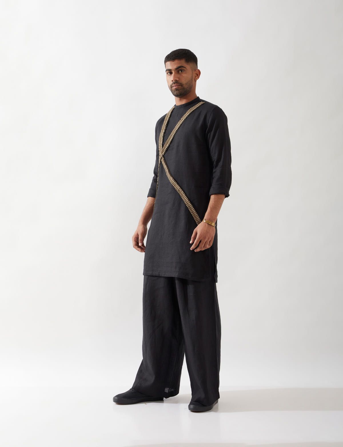 WALTER KURTA - BLACK - image 3