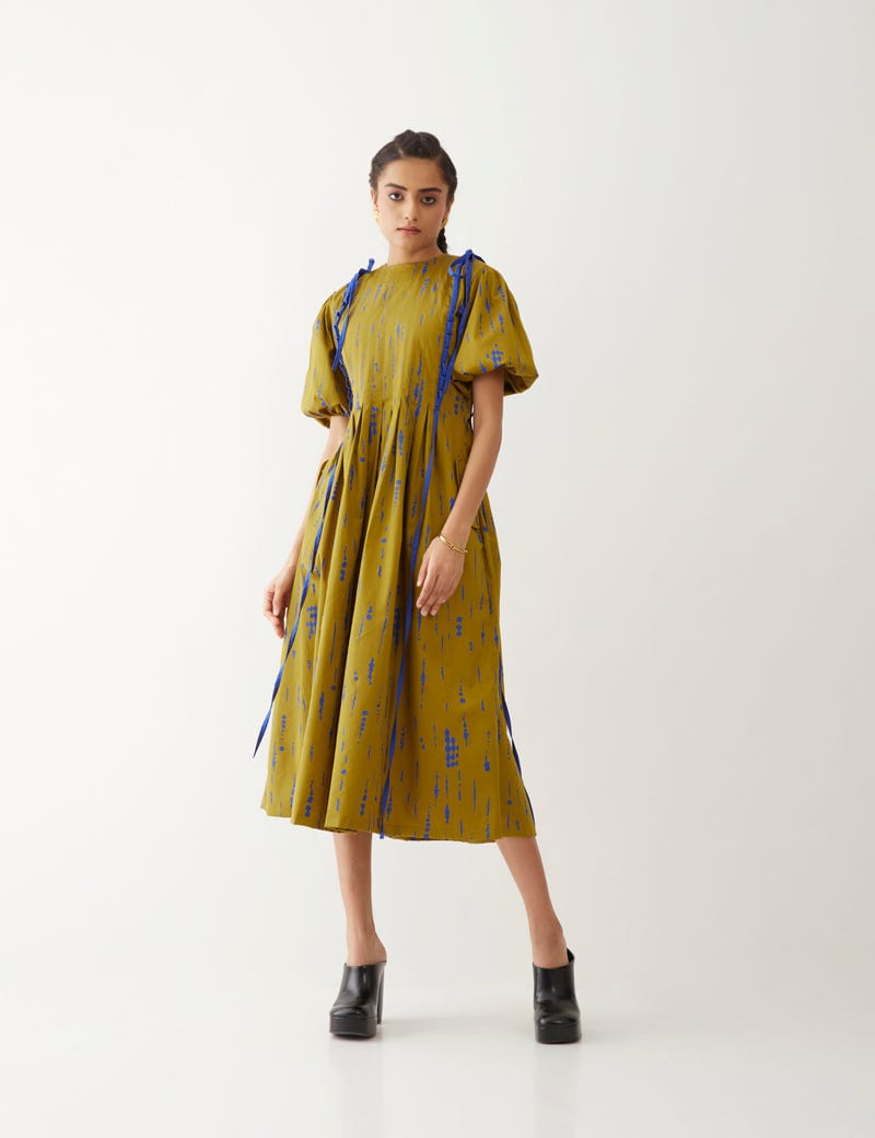 SIRA DRESS - GOLD