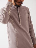 NOLAN KURTA - PURPLE view 7