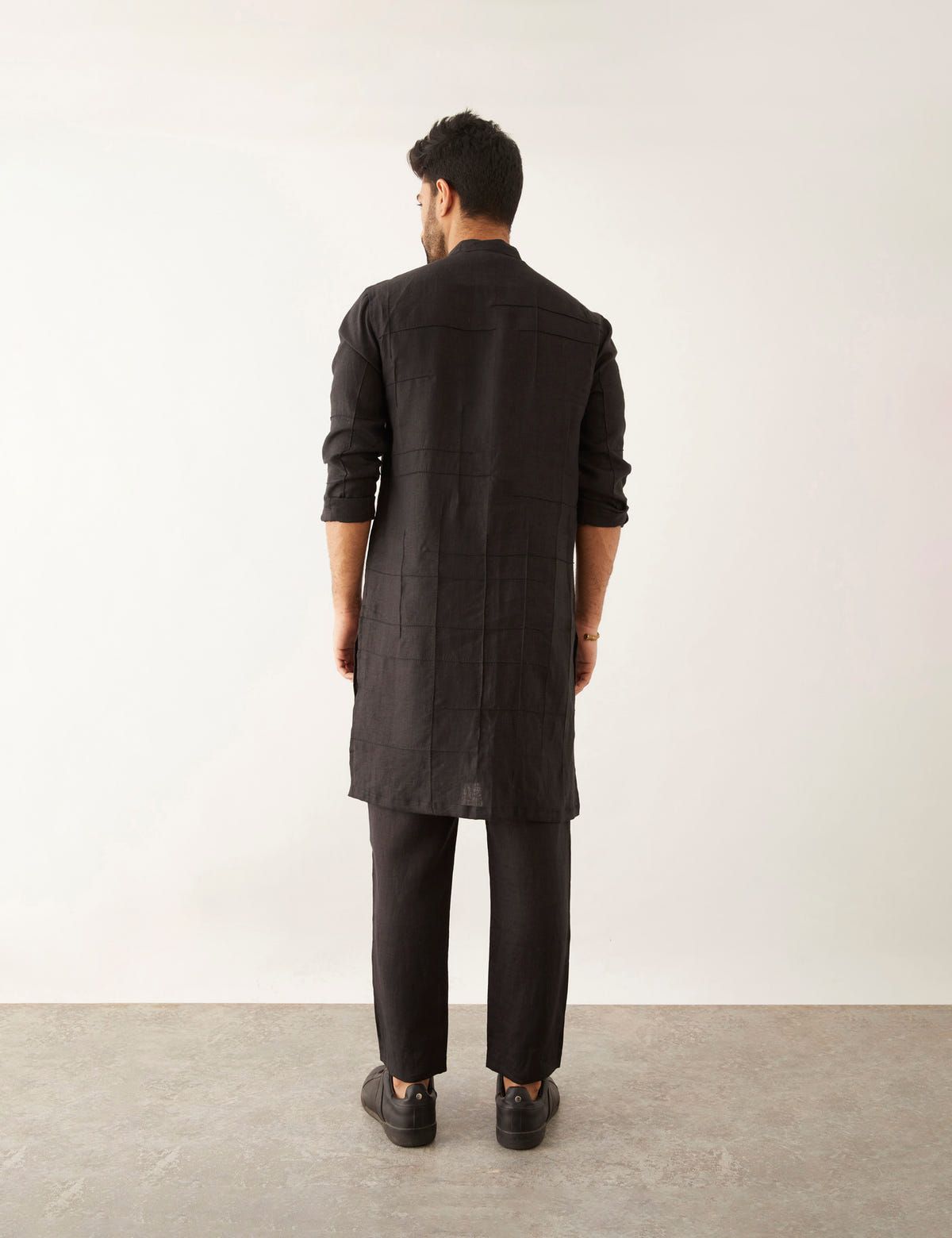 ISSA KURTA SET - BLACK - image 3