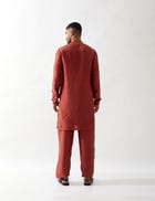 ALAN KURTA SET - MAROON view 5