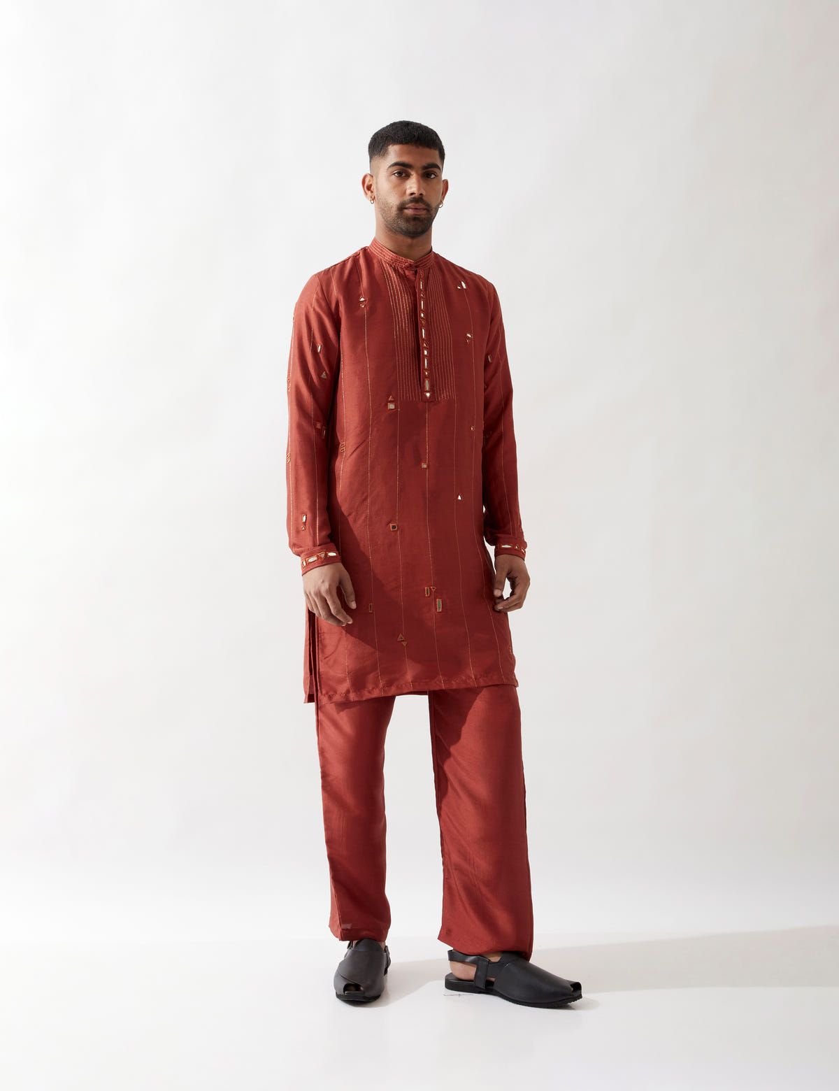 ALAN KURTA SET - MAROON - image 6