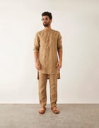 DRISS - KURTA - KHAKI view 2