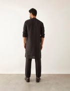 AZAM KURTA - BLACK view 3