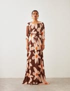 ESPANA DRESS - QUEEN BROWN view 2