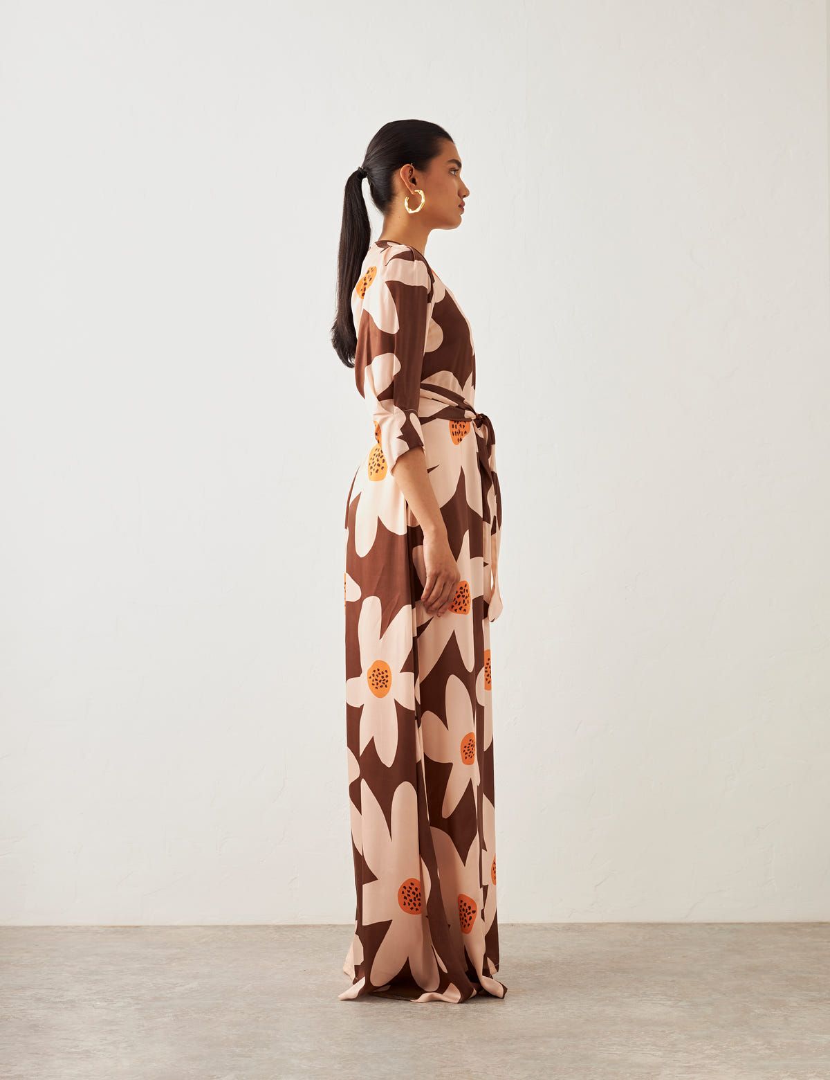 ESPANA DRESS - QUEEN BROWN - image 3